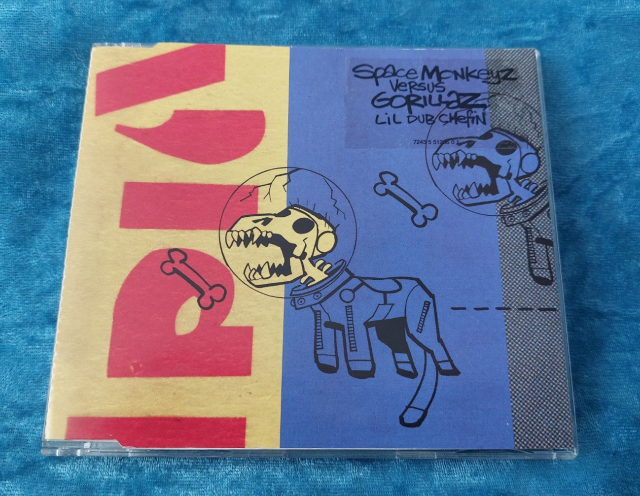 SpaceMonkeyz Versus Gorillaz – Lil\' Dub Chefin\' CD Single 2002 Excellent SpaceMonkeyz Versus Gorillaz – Lil\' Dub Chefin\' CD Single 2002 Excellent