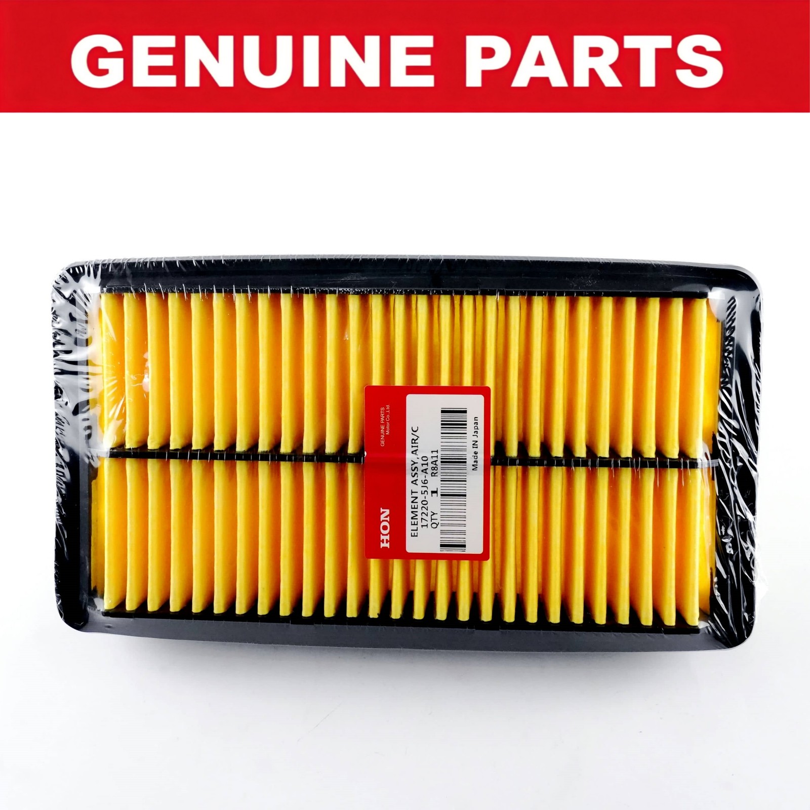 17220-5J6-A10 OEM Engine Air Filter for Honda Odyssey Pilot Acura TLX MDX V6-eng