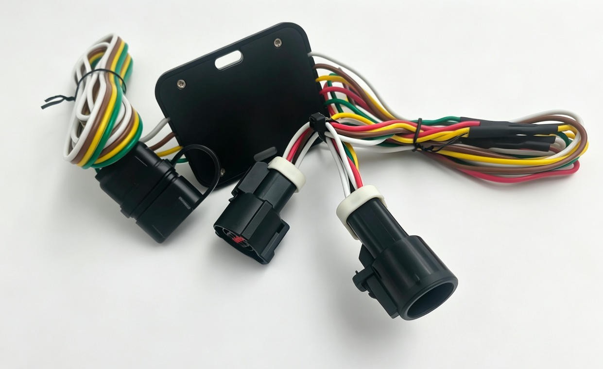 New 4-Way Trailer Wiring Harness For Mazda 94-08 B2300 B2500  93-99 Ford Ranger