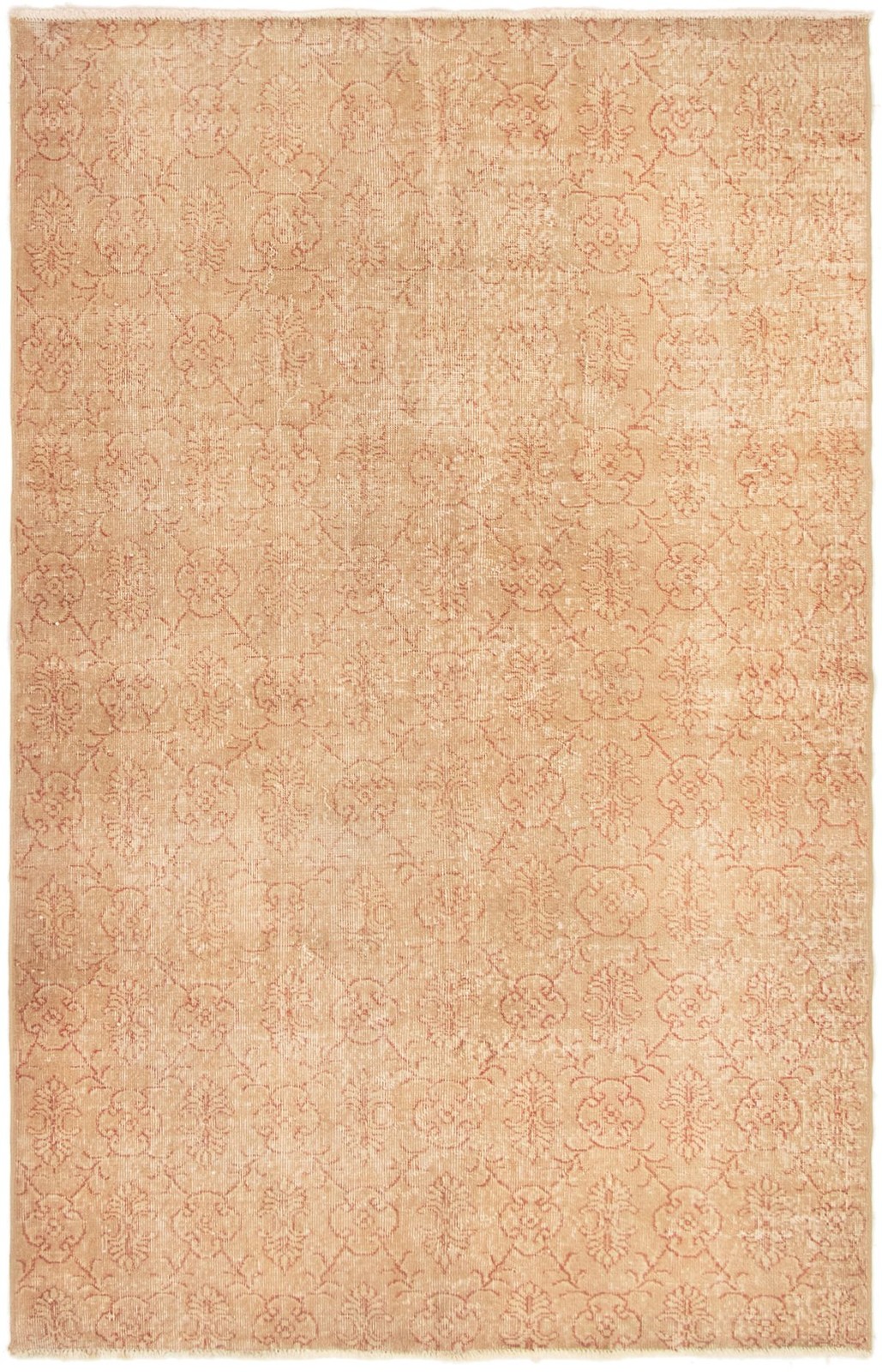 Traditional Vintage Hand-Knotted Area Rug 5'4
