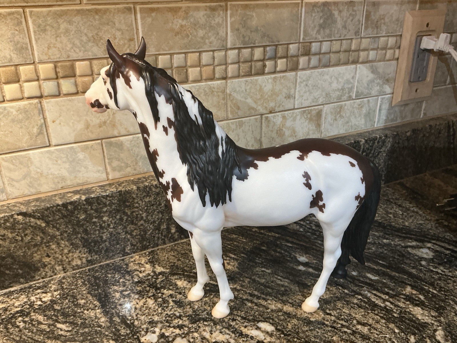 Breyerfest 2026 Midnattssol SR Pinto Murgese Stallion New 2,400 made