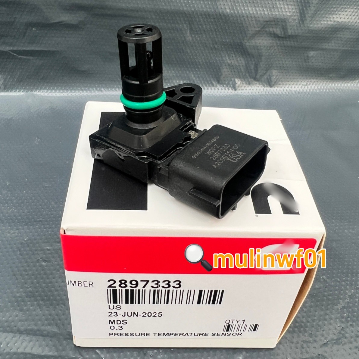 NEW MAP Air Intake Pressure Sensor for Cummins Dodge Ram 2500 3500 6.7L 2897333