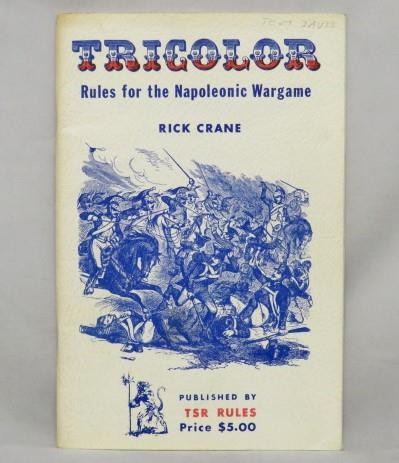 TSR 1975 (2nd): Tricolor - Rules for the Napoleonic Wargame (Lizard Logo) EX