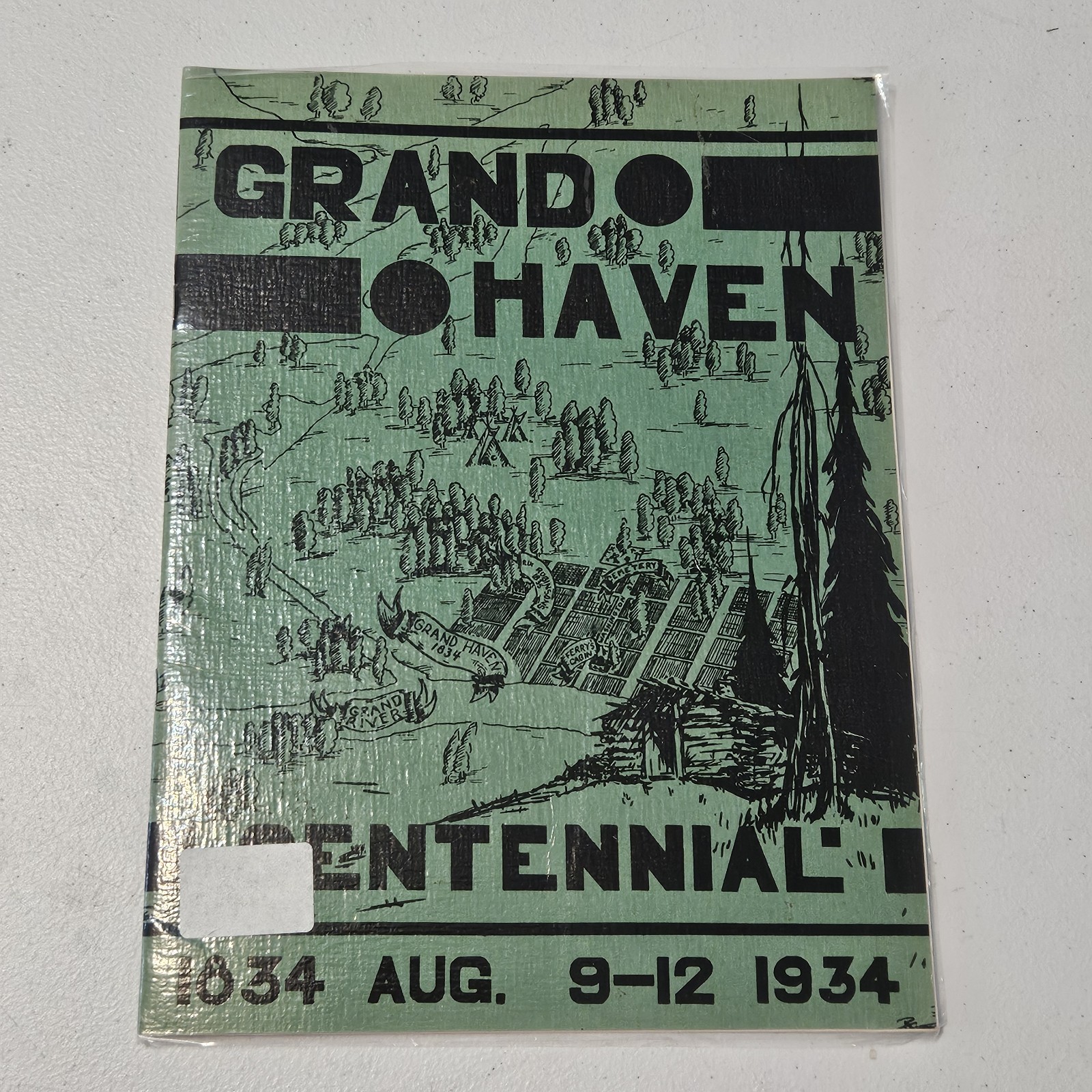 Grand Haven Centennial 1834 - 1934 Program Michigan Historical Book Grand Haven Centennial 1834 - 1934 Program Michigan Historical Book