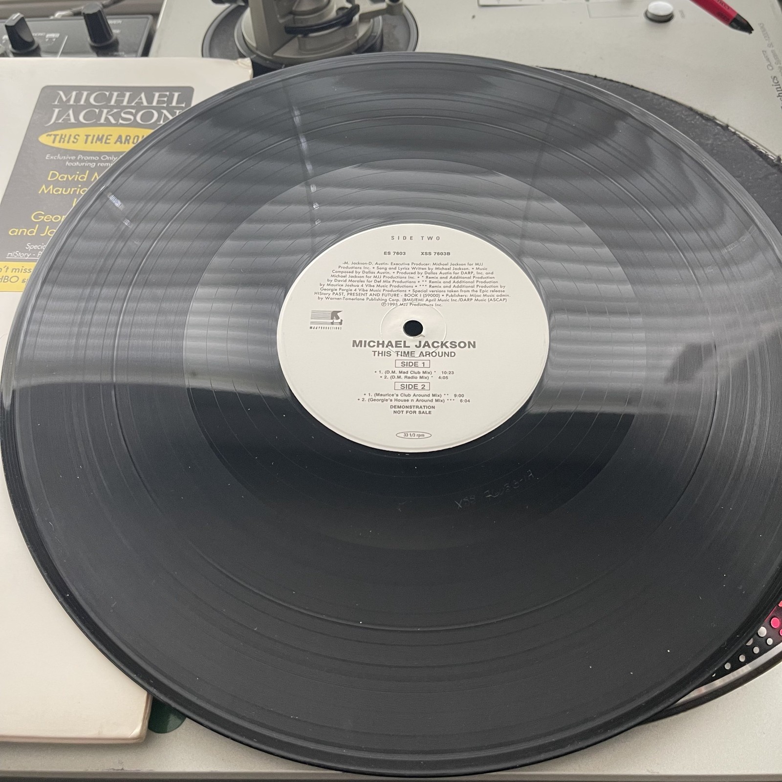 Michael Jackson – This Time Around OG 1992 Press 2X12