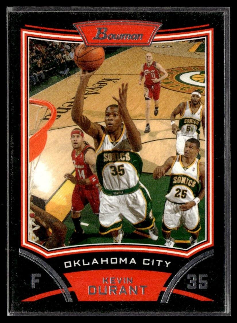 2008-09 Bowman #69 Kevin Durant 2008-09 Bowman #69 Kevin Durant