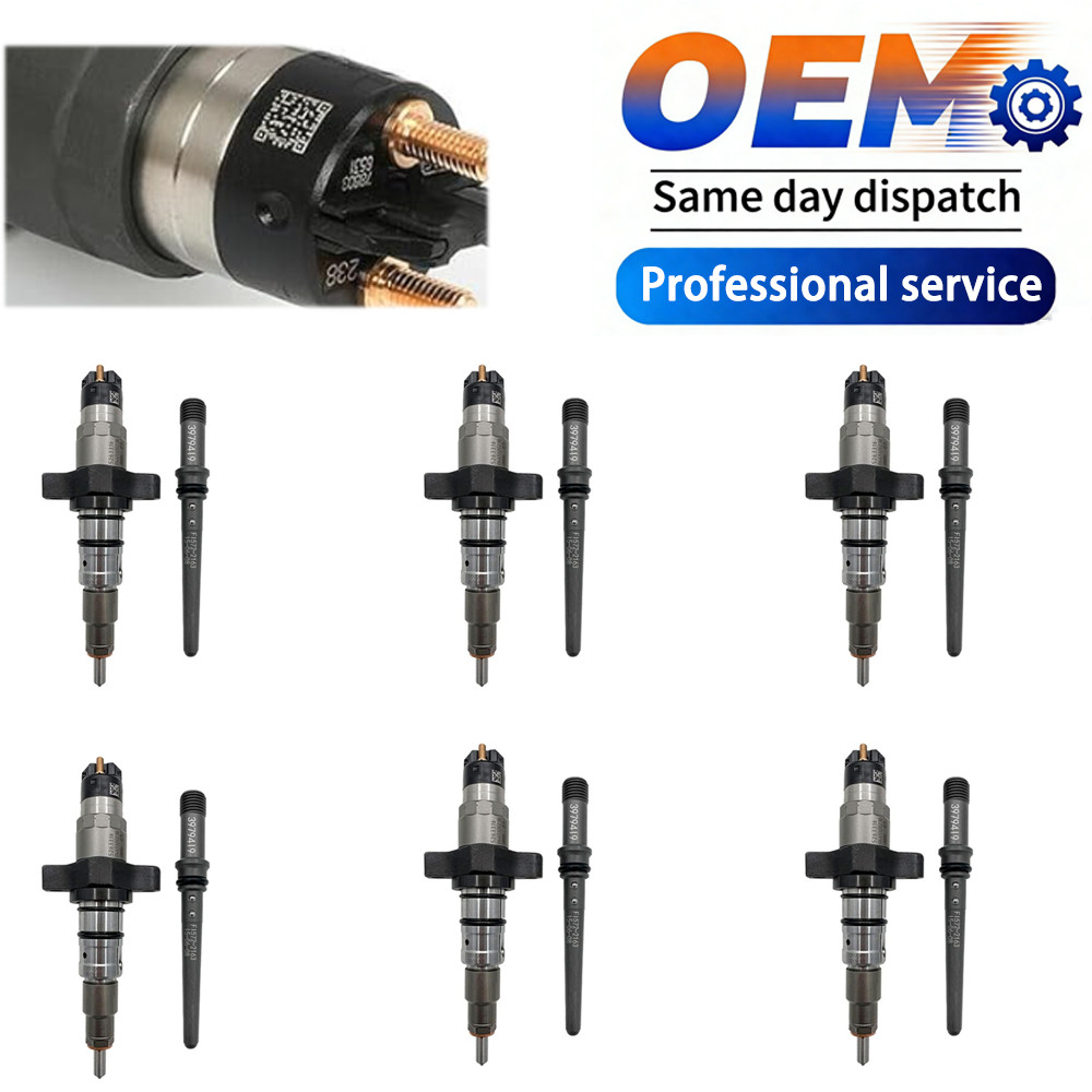 6X Diesel Fuel Injectors For Dodge Ram 2500 3500 5.9L Cummins 0445120238 6X Diesel Fuel Injectors For Dodge Ram 2500 3500 5.9L Cummins 0445120238