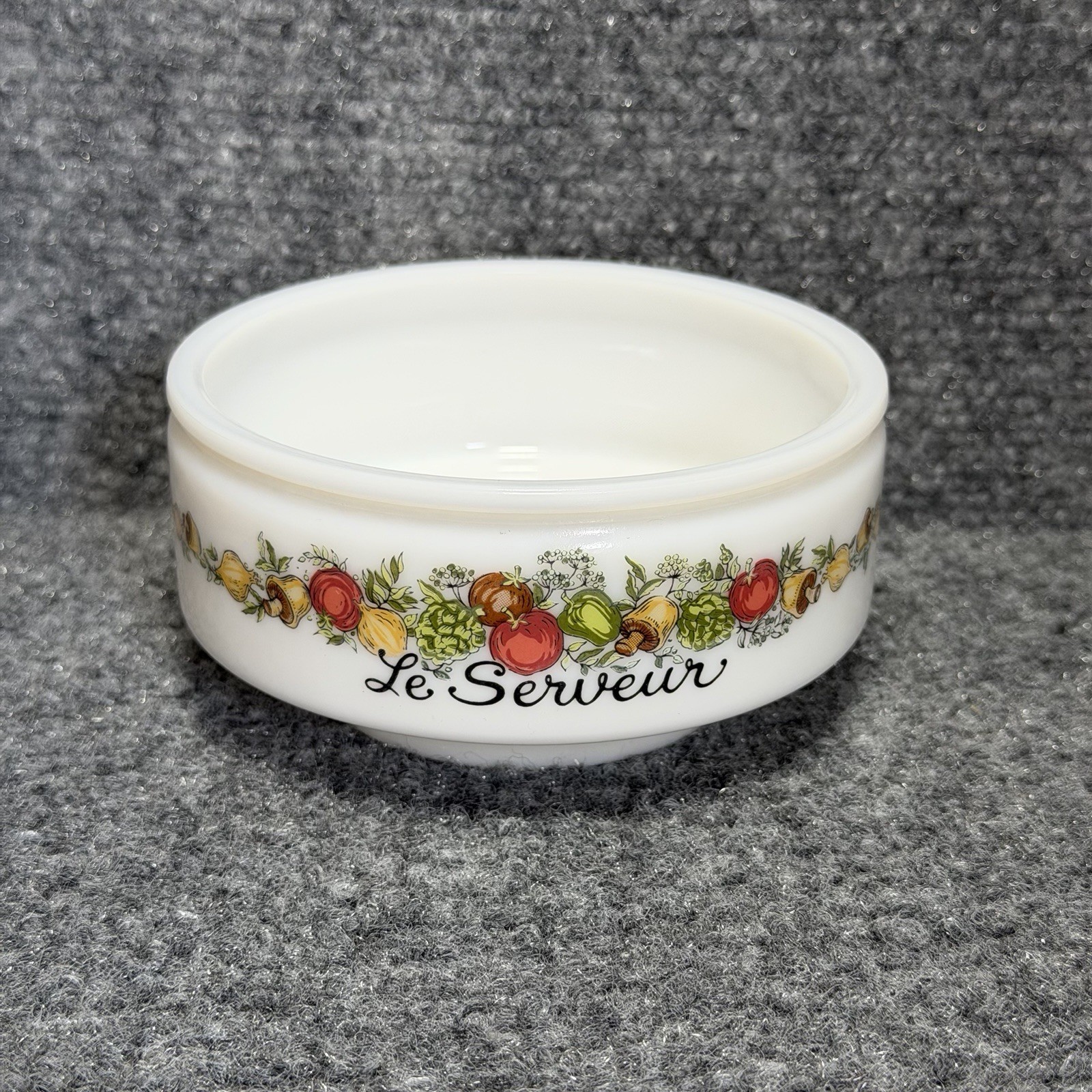Gemco Corning Ware Compatible Spice of Life Le Serveur (3pc) Condiment Bowls USA Gemco Corning Ware Compatible Spice of Life Le Serveur (3pc) Condiment Bowls USA