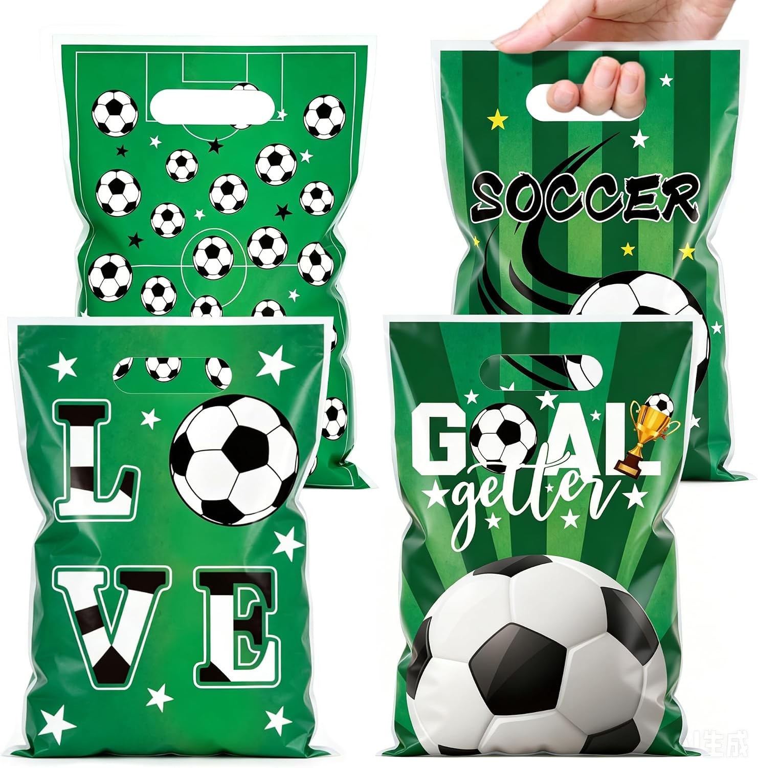 Game Day Events, Tournament Parties, Team Celebrations, 50 PCS Soccer Party