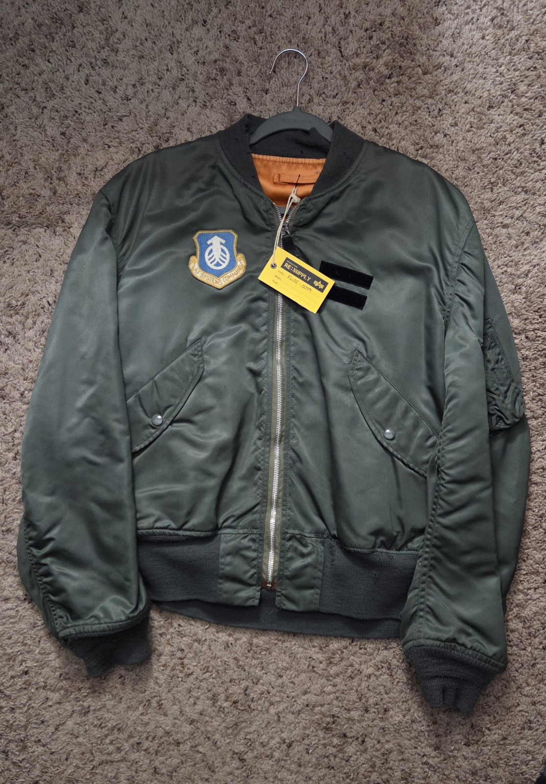 *Rare* Vintage 60/70s L-2B Light Zone Flight Bomber Jacket Men’s L 