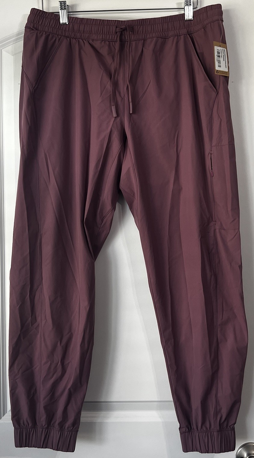 Title Nine Switchback Ultralight Hiking Joggers Women L Purple NWT 12-14