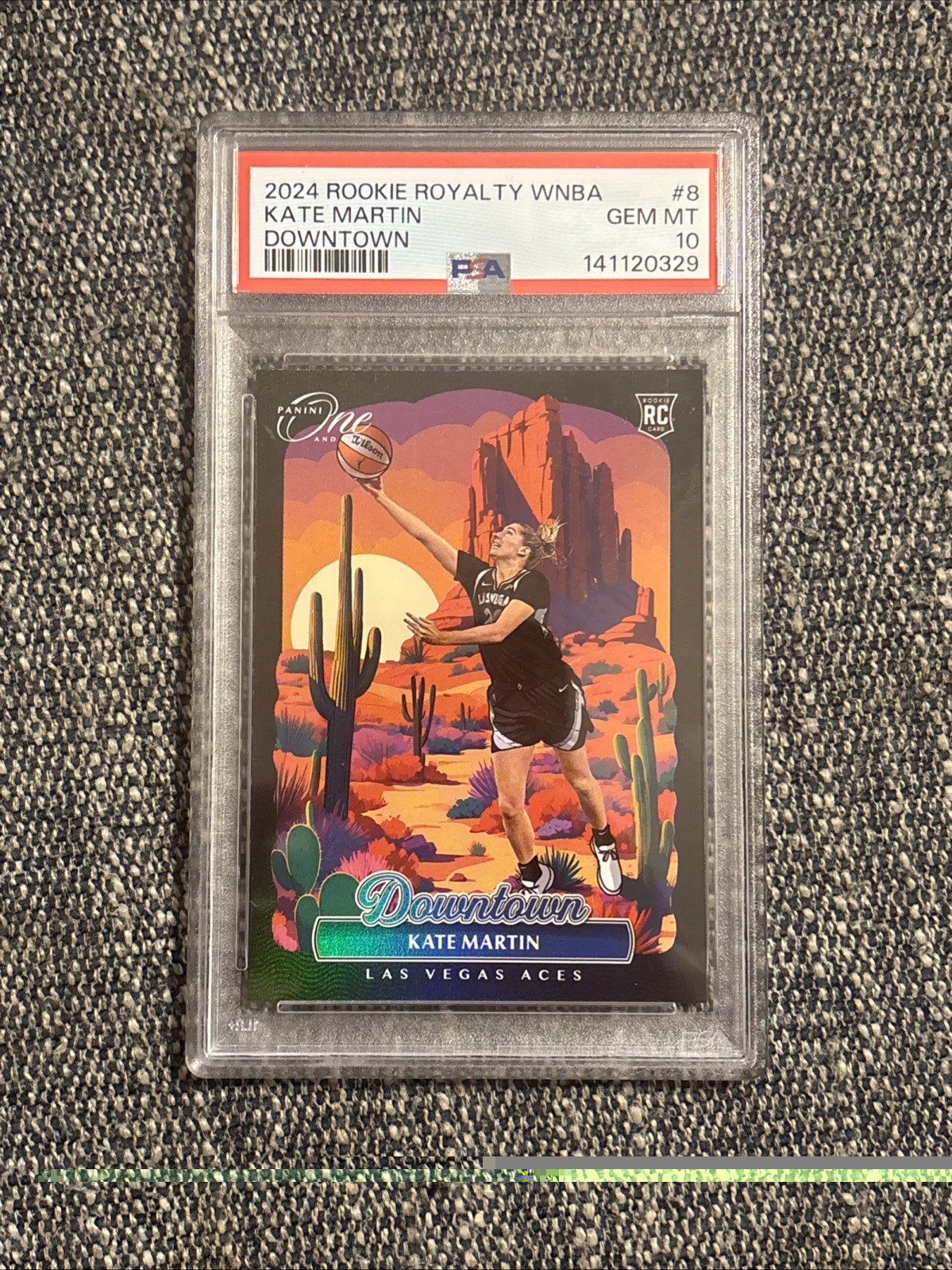 2024-25 Panini Rookie Royalty WNBA - Downtown Kate Martin #8 (RC) PSA 10