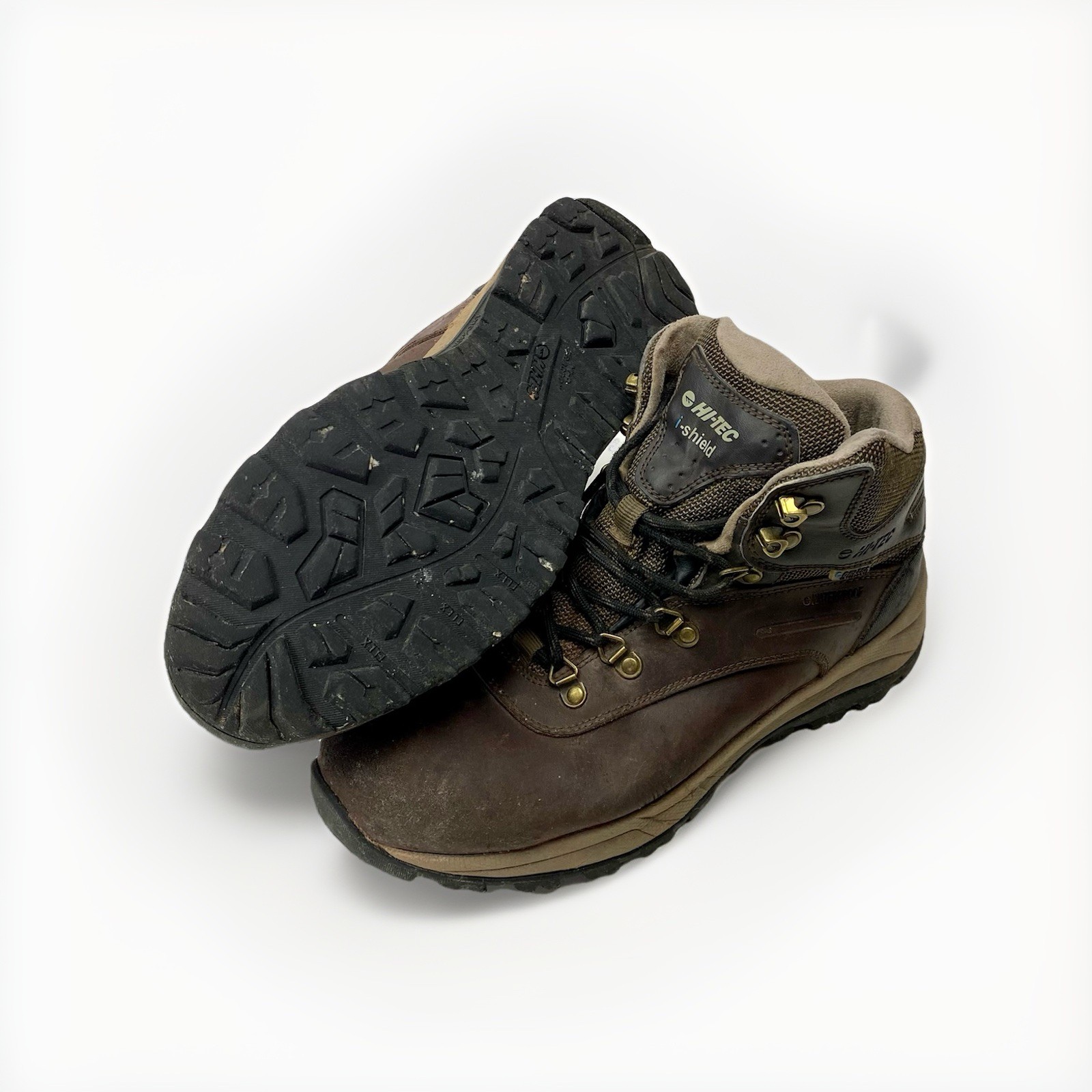 Hi-Tec i-shield Dri-Tec Waterproof Womans 8.5 Arch Support Lace UpHiking Boots