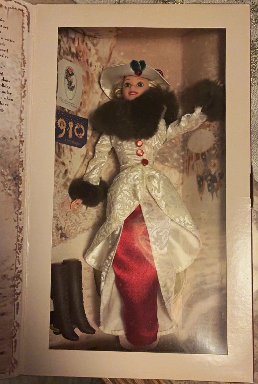 Vintage 1995 Hallmark Special Edition Holiday Memories Barbie Doll NIB 14106 Vintage 1995 Hallmark Special Edition Holiday Memories Barbie Doll NIB 14106