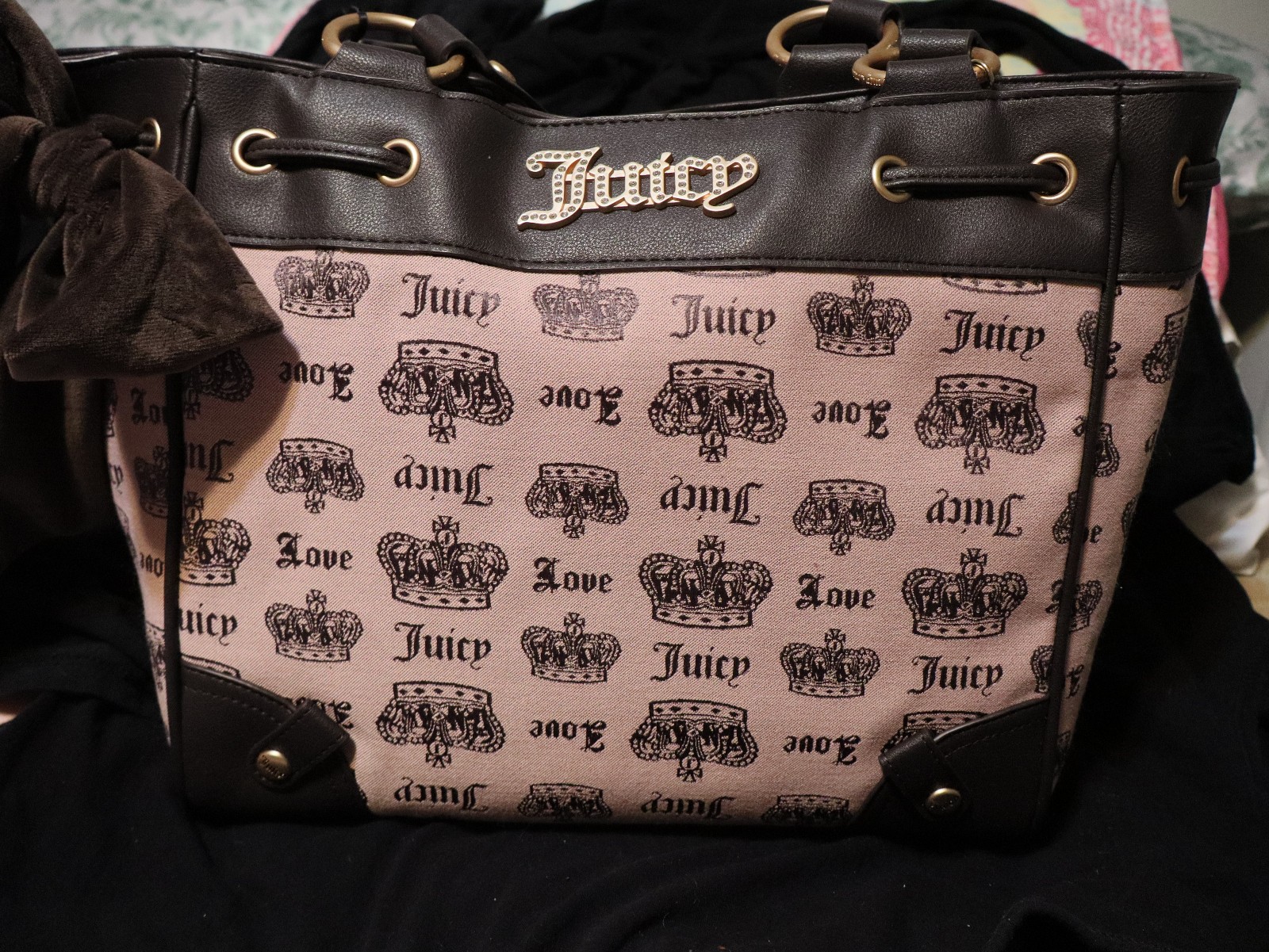 vintage juicy couture tote