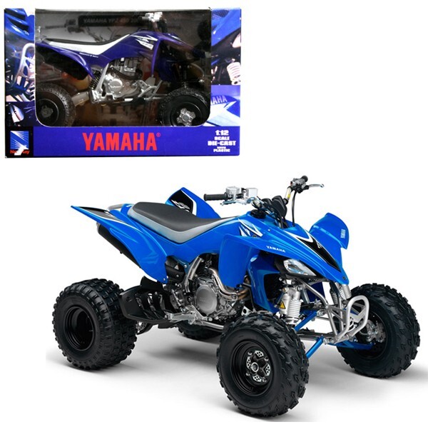 NEW RAY 2005 YAMAHA YFZ450 YFZ 450 ATV MOTORCYCLE 1/12 MODEL BLUE 42833 A