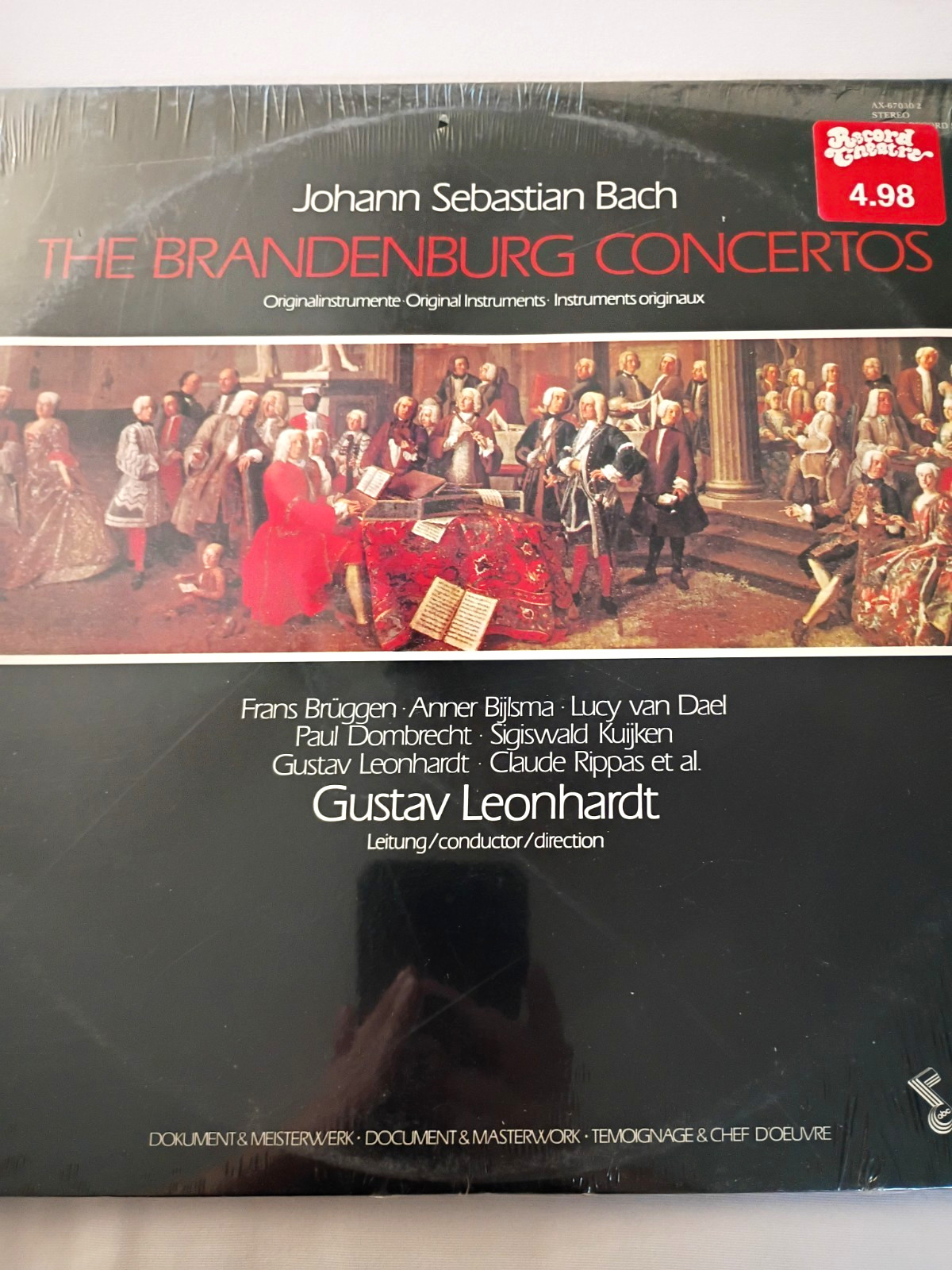 Sealed Johann Sebastian Bach The Brandenburg Concertos 2 lp set Sealed Johann Sebastian Bach The Brandenburg Concertos 2 lp set