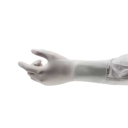 Ansell Biotac Cleanroom Gloves, Iso 5 Iso Class, Nitrile, 12 In L, White, S,