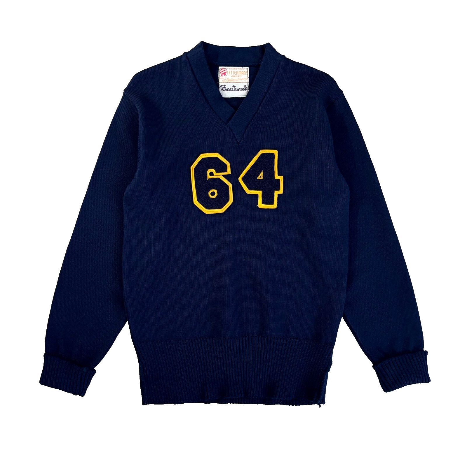 Vintage 60s UCLA Bruins V-Neck Letterman Sweater Wool Varsity College Sports Vintage 60s UCLA Bruins V-Neck Letterman Sweater Wool Varsity College Sports
