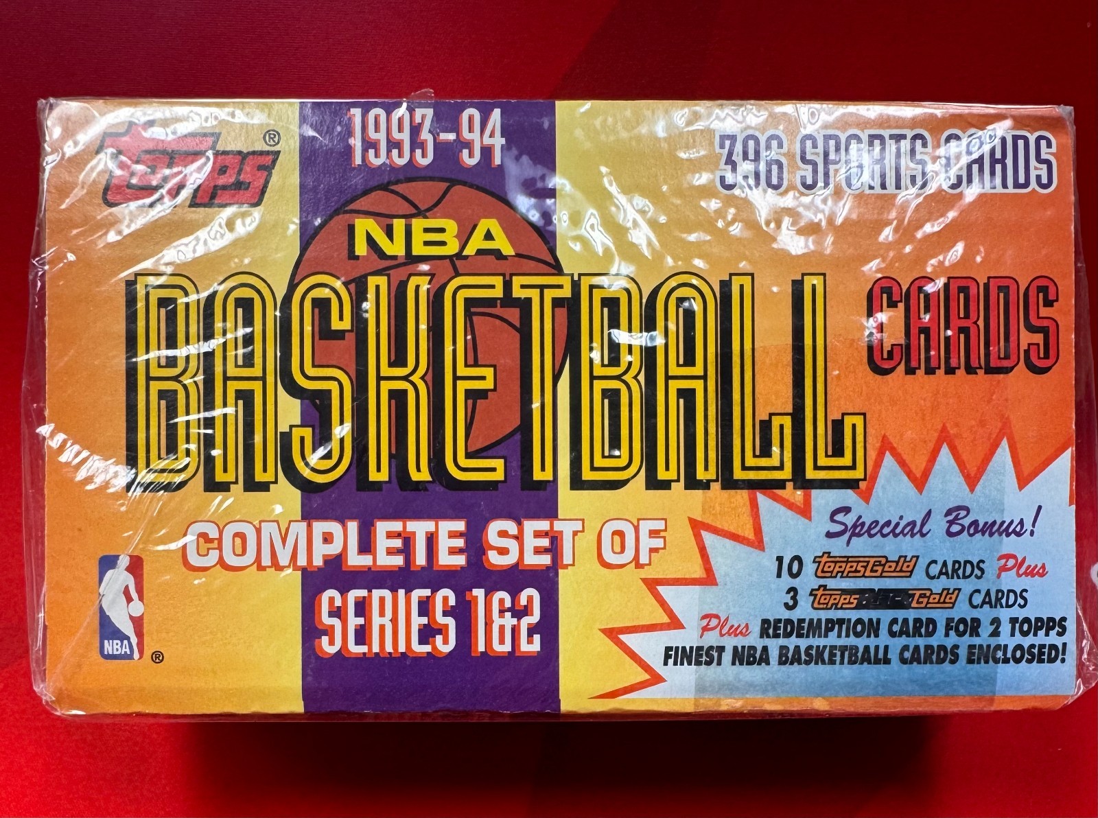 1993-94 Topps Basketball Complete Set Series 1 and 2 Box Sealed 1993-94 Topps Basketball Complete Set Series 1 and 2 Box Sealed