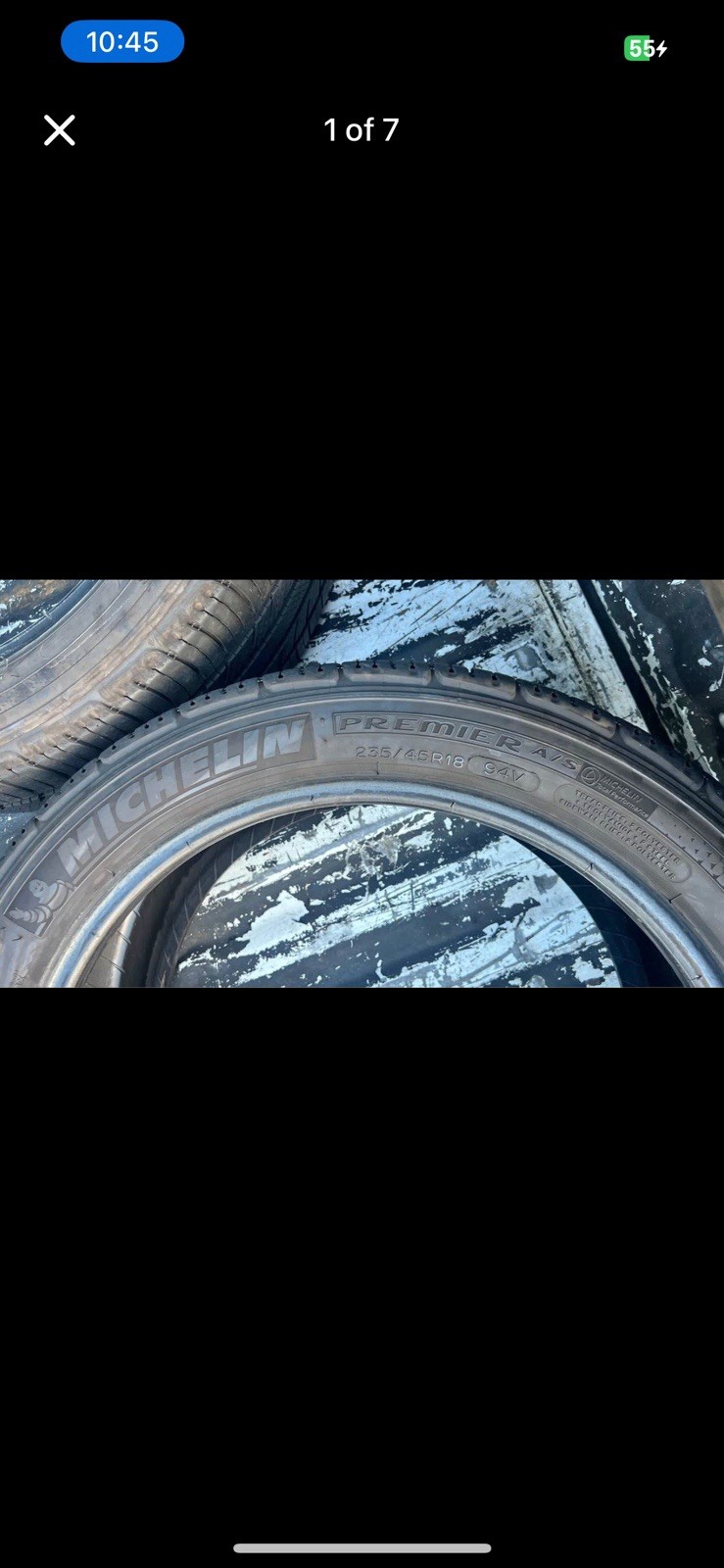 Michelin Primacy 235 45 R18 94v All Season With Very Good And Even Thread Michelin Primacy 235 45 R18 94v All Season With Very Good And Even Thread