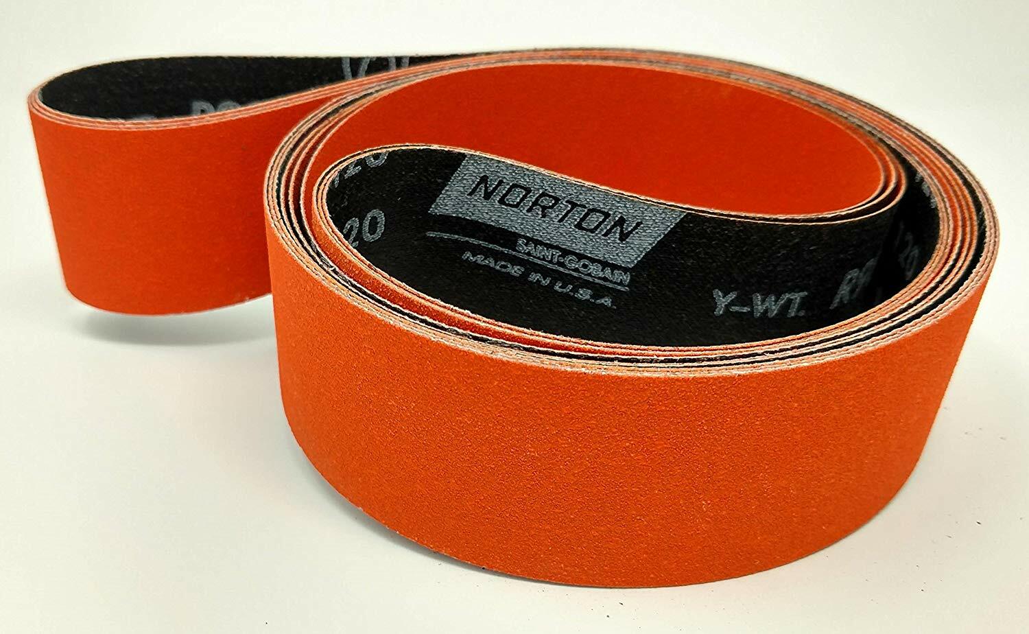 Norton Blaze 2x72 Ceramic Grinding Belts R980P Premium Ceramic Sanding Belts
