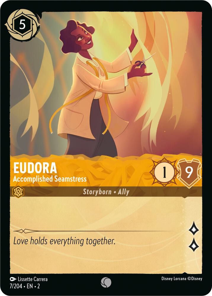 Eudora - Accomplished Seamstress Common Rise of the Floodborn 7/204 NM Lissette