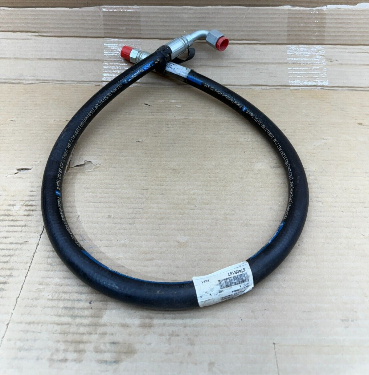 Genuine CNH 87405187 Hose Assembly For Select Case Models Genuine CNH 87405187 Hose Assembly For Select Case Models
