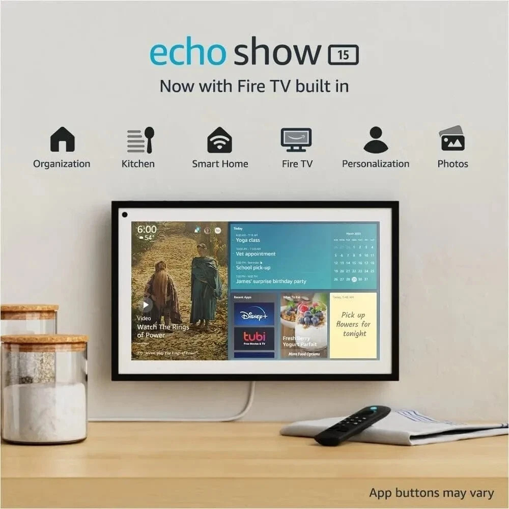 Amazon Echo Show 15 | Full HD 15.6\