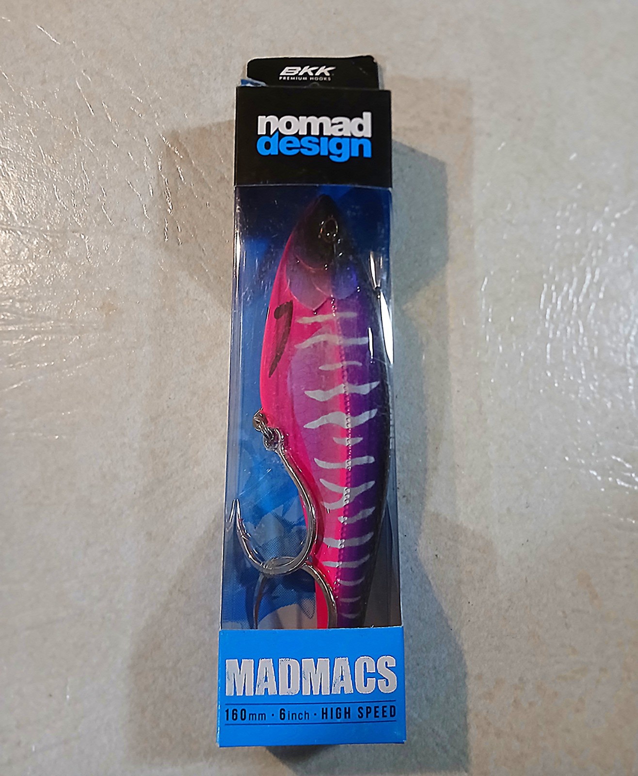 BKK Nomad Design Hot Pink Mackerel, BKK MADMACS160-HPM - UPC: 9351482017729 BKK Nomad Design Hot Pink Mackerel, BKK MADMACS160-HPM - UPC: 9351482017729