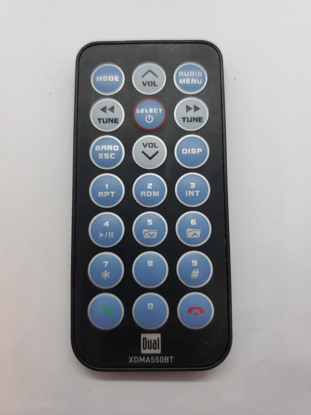 Original Dual XDMA550BT Remote Control