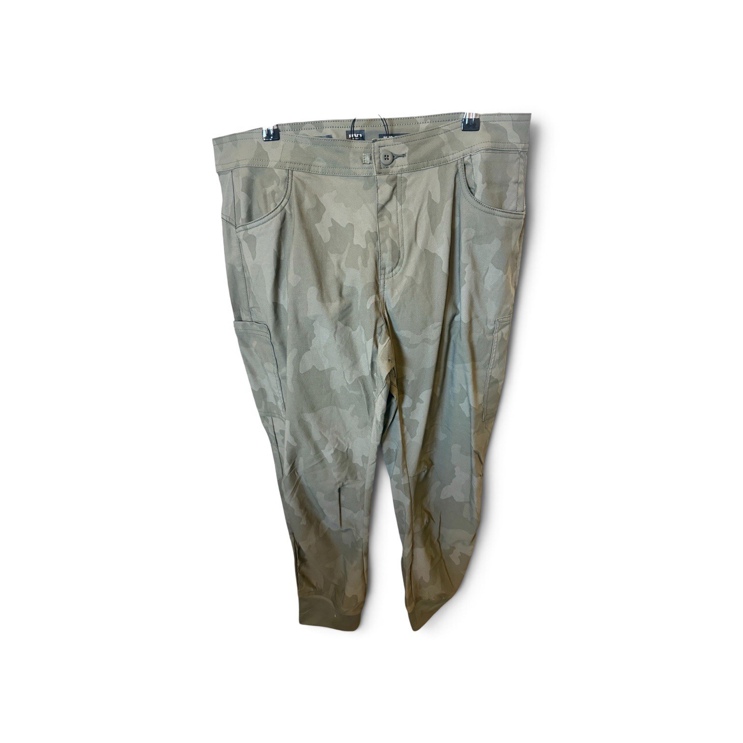 prAna Women\'s Halle Jogger II Sage Green Camo, Size 14, BNWT