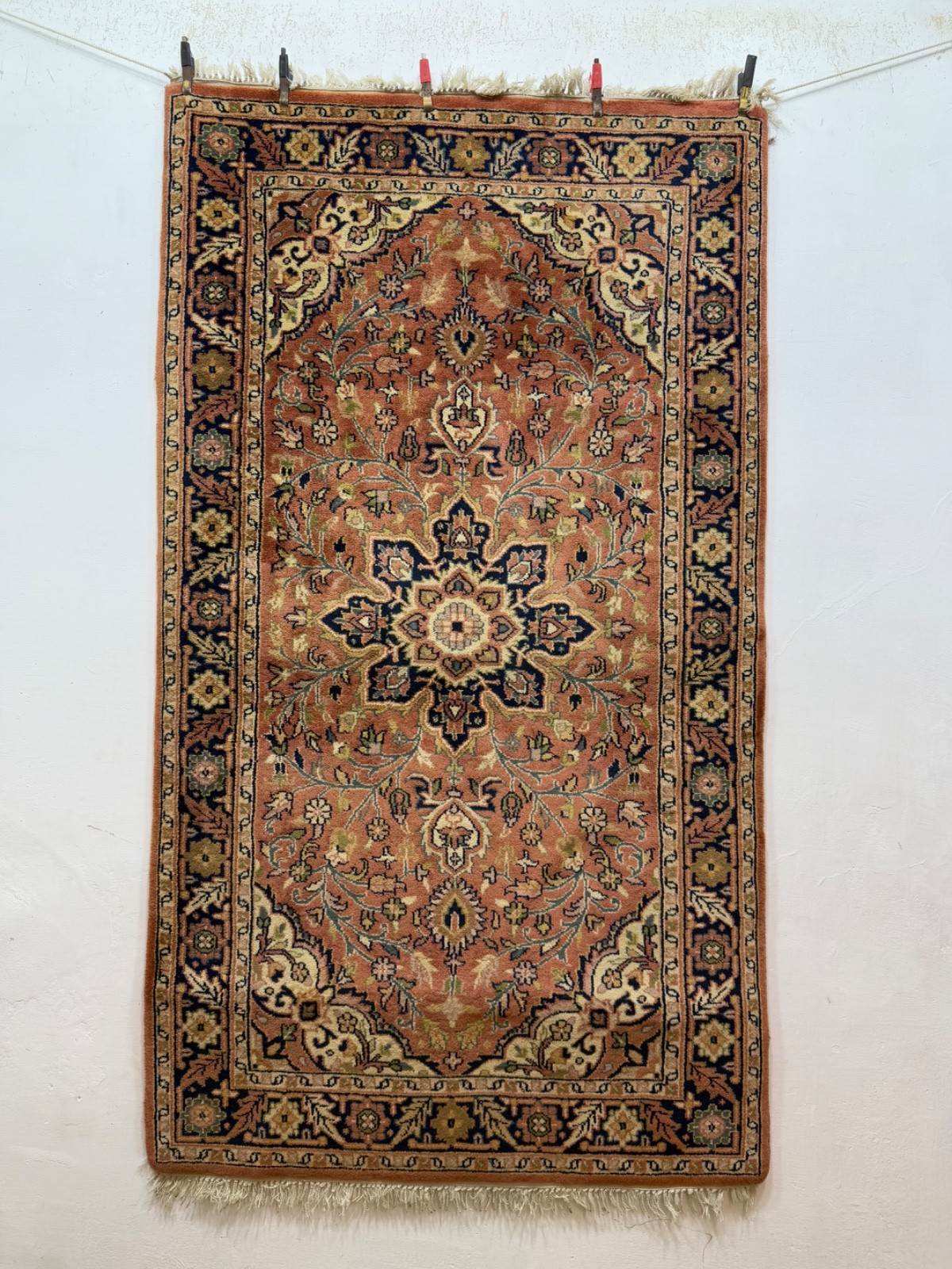 Vintage Beautiful Hand Knotted Wool Rug Carpet Beautiful Design 161x92 Cm Vintage Beautiful Hand Knotted Wool Rug Carpet Beautiful Design 161x92 Cm