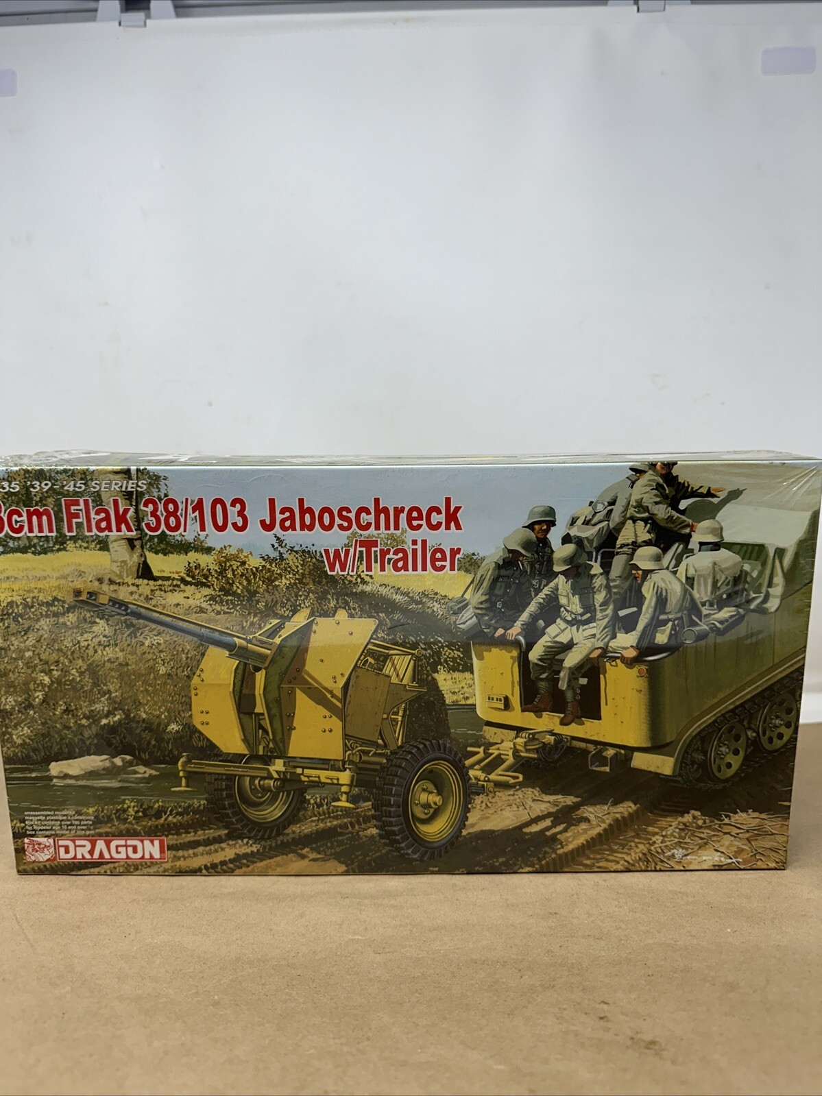 Dragon (6353-03B) 3cm Flak 38/103 Jaboschreck w/Trailer 1:35 Model Kit