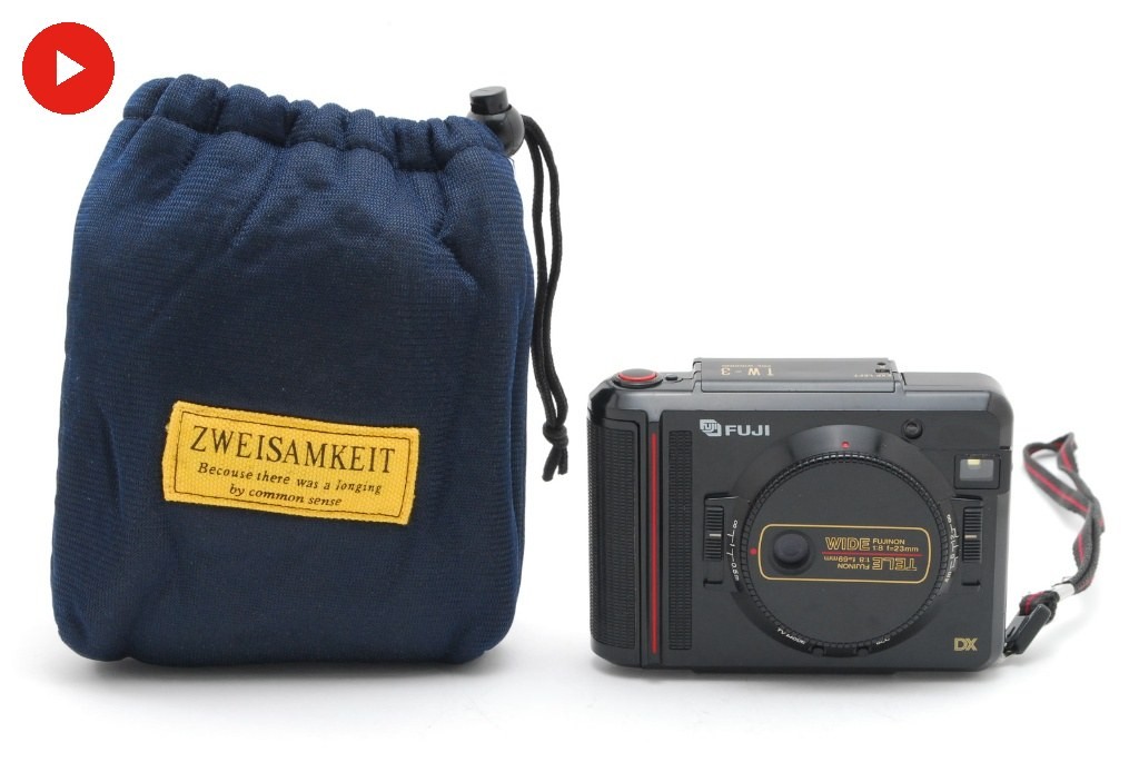 ⏯️ Tested [Near MINT] Fuji Fujifilm TW-3 DX Tele & Wide Half 35mm Film Camera
