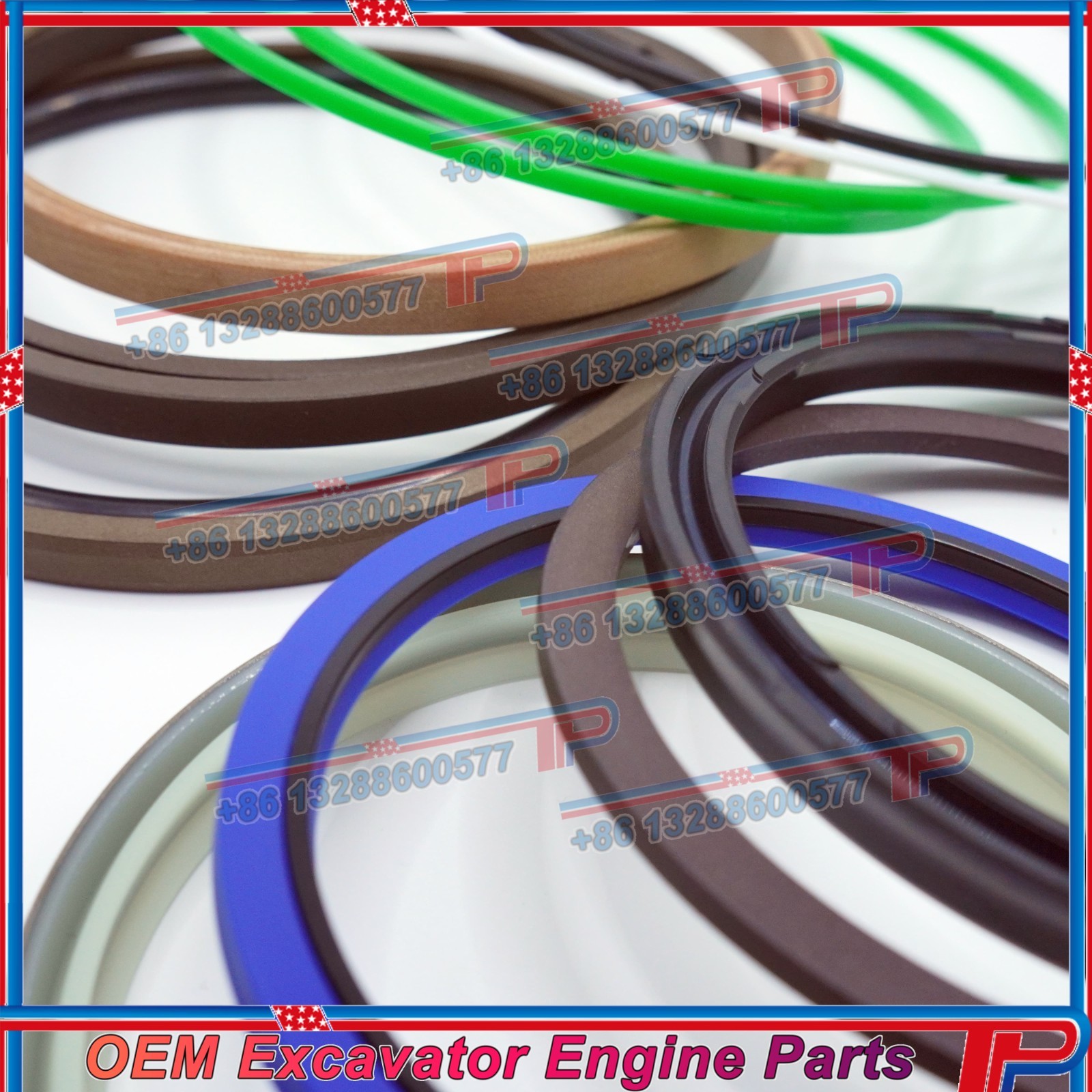 350D 350G 380G For John DeereCylinder Seal Kit FYA00001398 4S00784