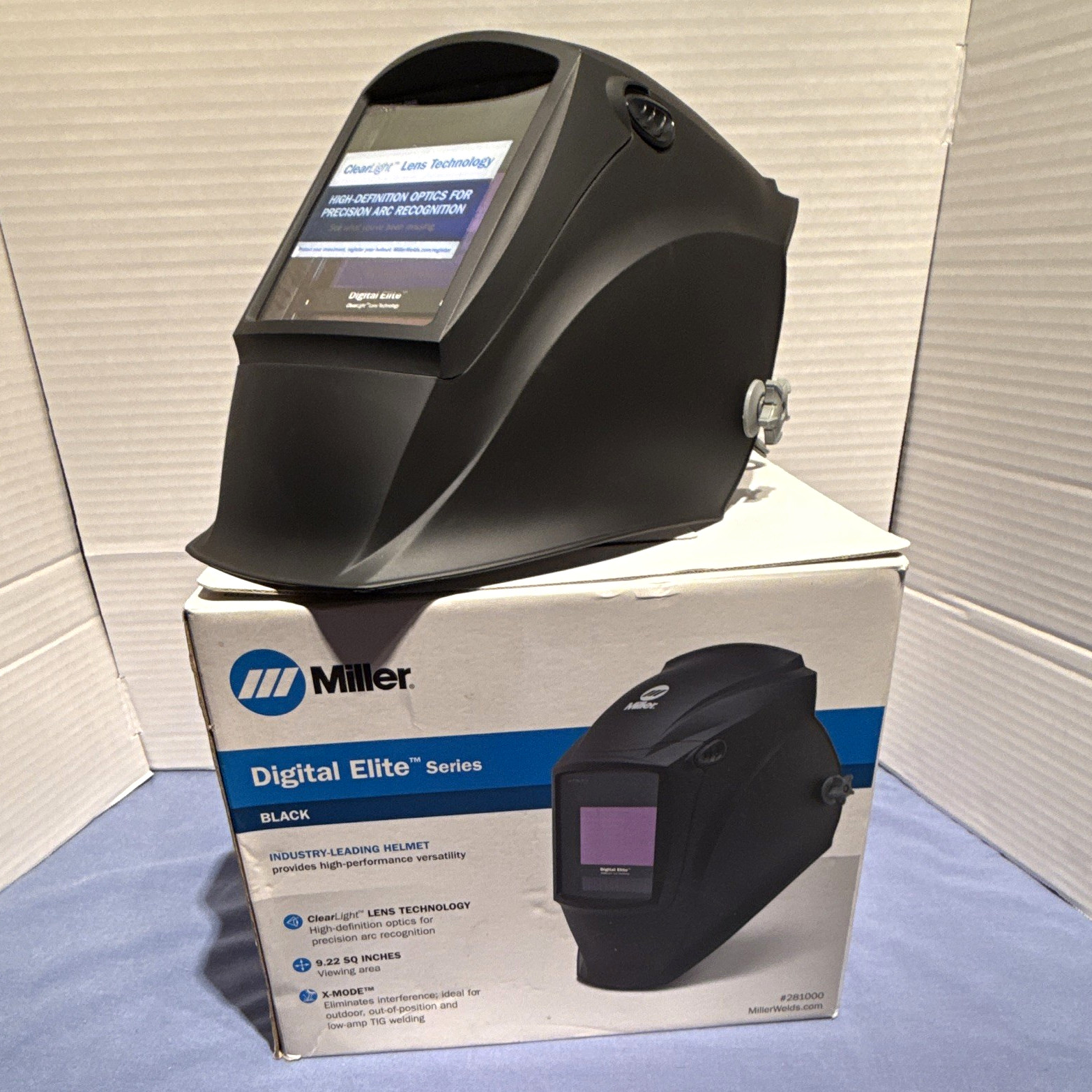 Miller Digital Elite Auto-Darkening Helmet X-Mode ClearLight 281000