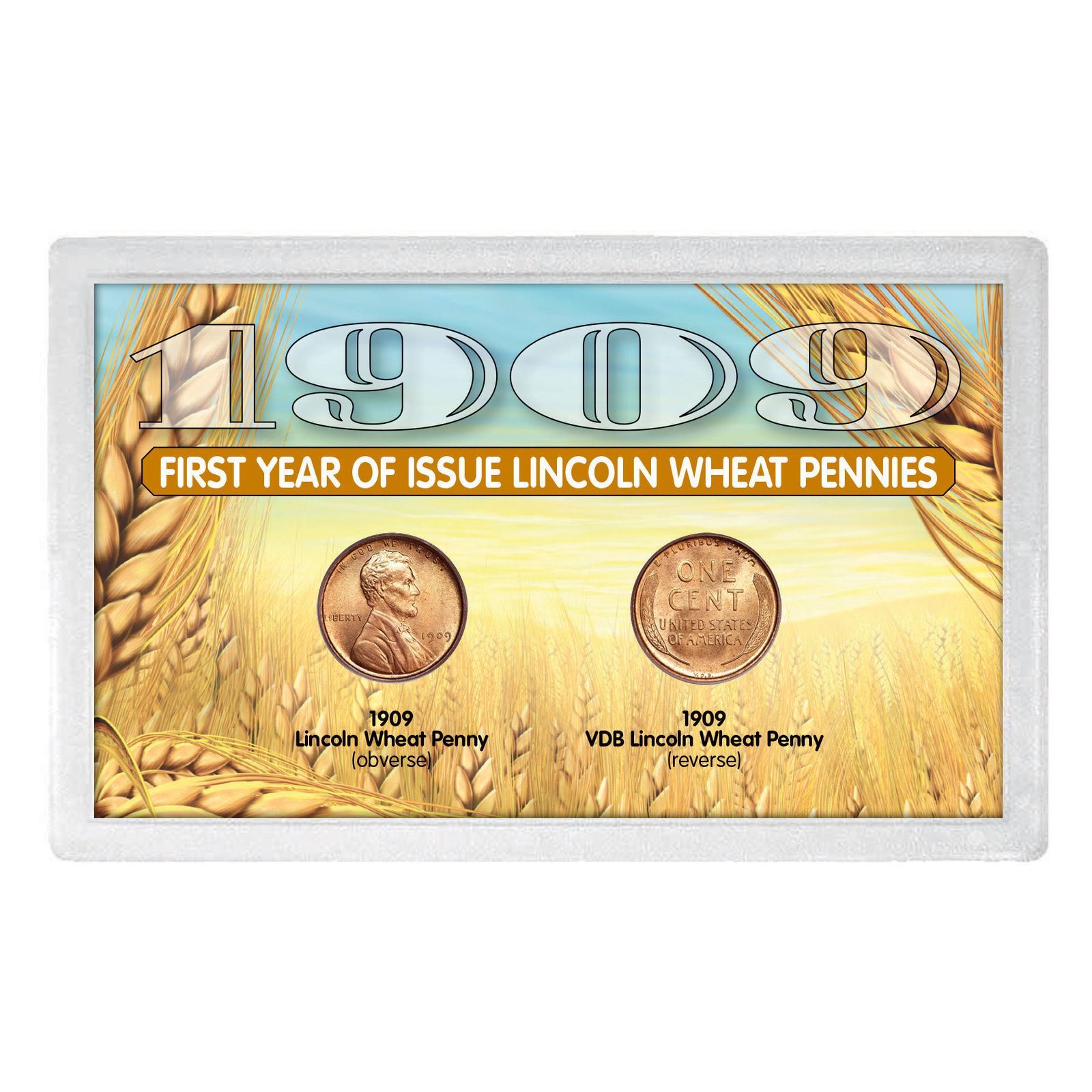 NEW 1909 and 1909 VDB “First-Year of Issue NEW 1909 and 1909 VDB “First-Year of Issue