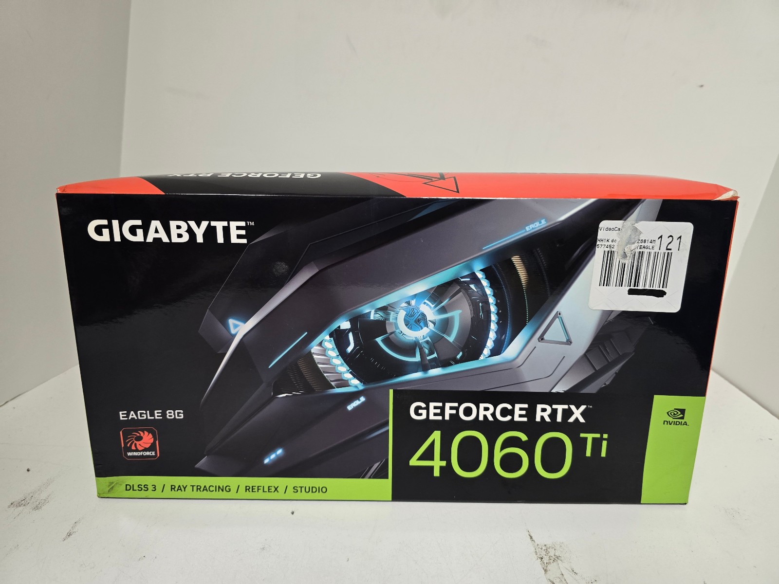 Gigabyte GeForce RTX 4060 Ti Eagle Triple Fan 8GB GDDR6 PCIe 4.0 Graphics Card Gigabyte GeForce RTX 4060 Ti Eagle Triple Fan 8GB GDDR6 PCIe 4.0 Graphics Card