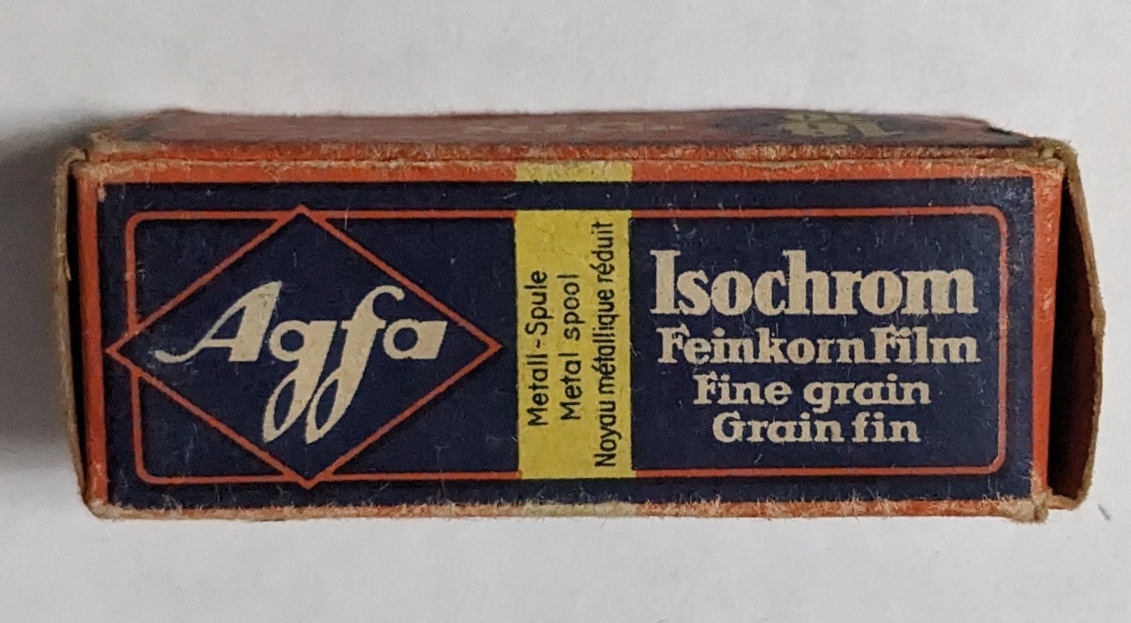 Vtg Agfa Isochrom Feinkorn Film 18/10 Made In NAZI Germany Aug 1945 Fine Grain C Vtg Agfa Isochrom Feinkorn Film 18/10 Made In NAZI Germany Aug 1945 Fine Grain C