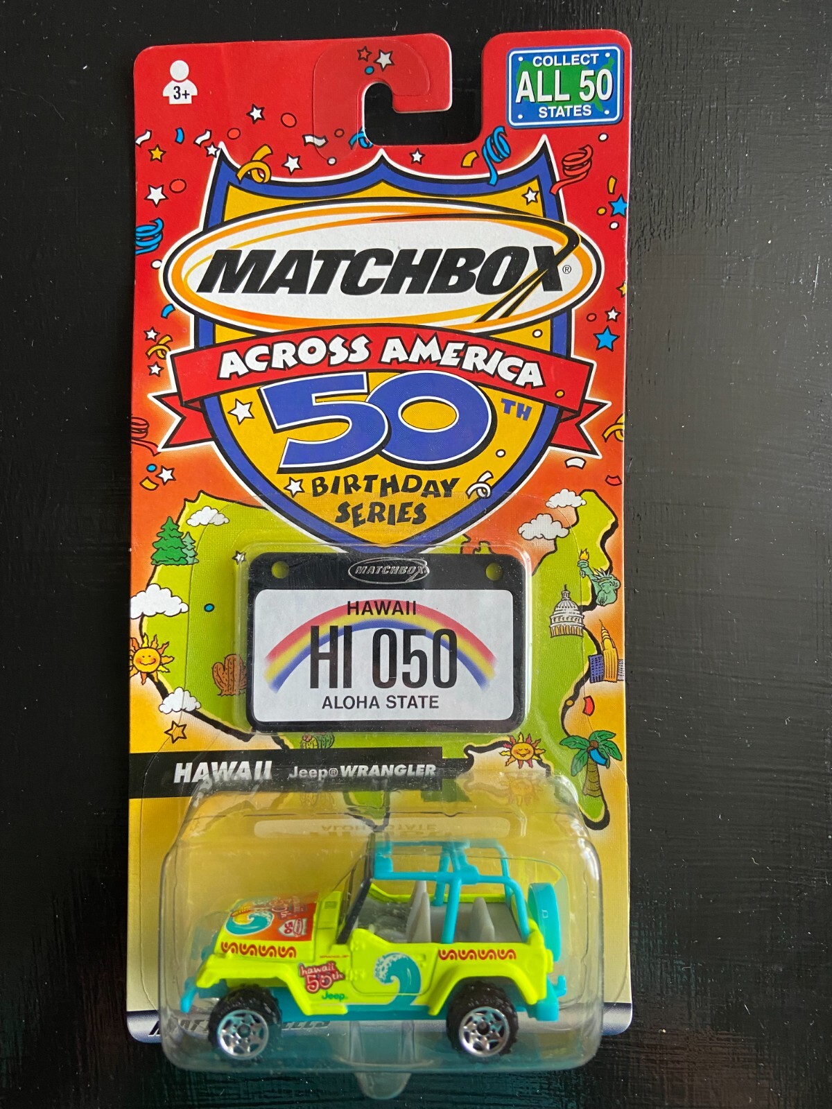 Mattel Matchbox Across America 50th Birthday Cars Hawaii UT NY AK VT RI GA Pick