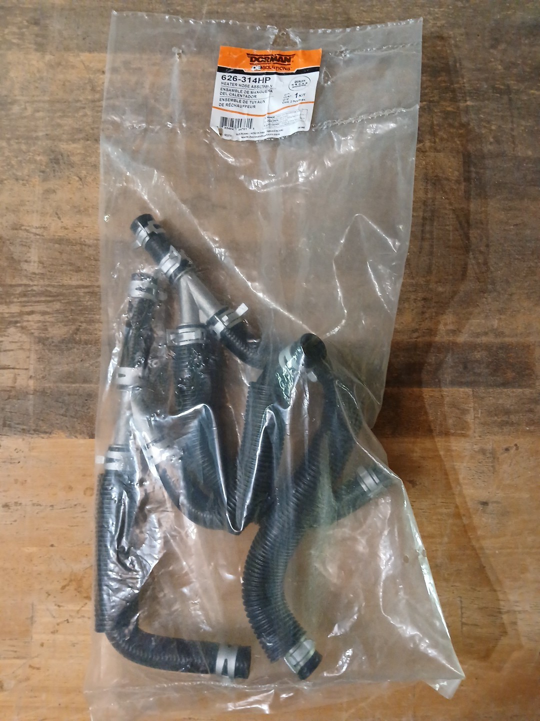 HVAC Heater Hose Assembly Dorman 626-314HP New HVAC Heater Hose Assembly Dorman 626-314HP New