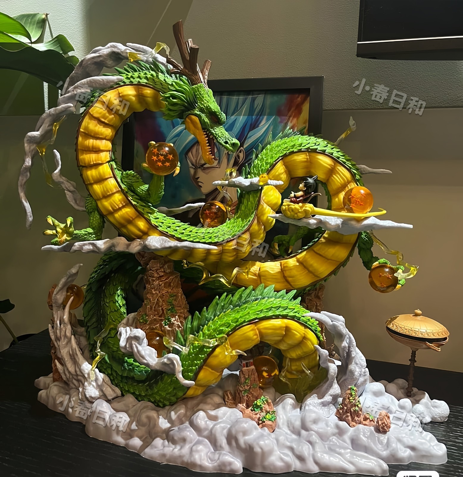 YOYO studio Dragon Ball Shenron Goku Resin Model Statue In Stock YOYO studio Dragon Ball Shenron Goku Resin Model Statue In Stock