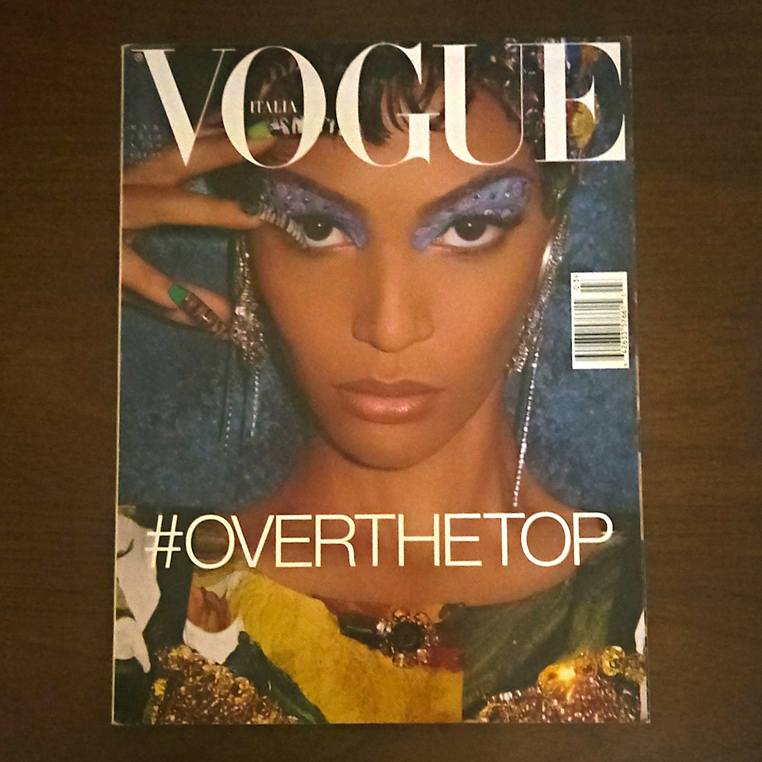 VOGUE Italia March 2012 #OverTheTop Fashion Magazine Issue Italian Illustrated
