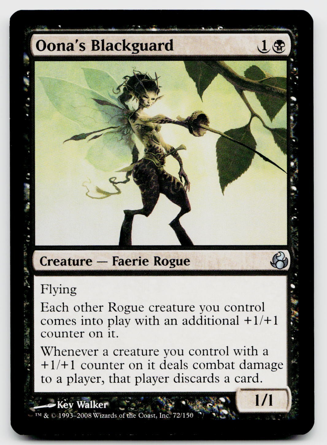 Oona\'s Blackguard 72 Uncommon Morningtide Magic: The Gathering
