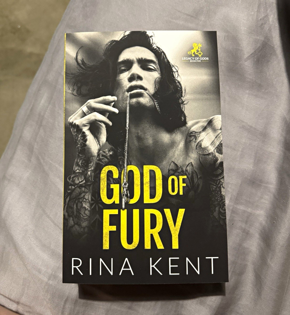 Rina Kent God of Fury (Legacy of Gods) OOP Model Cover