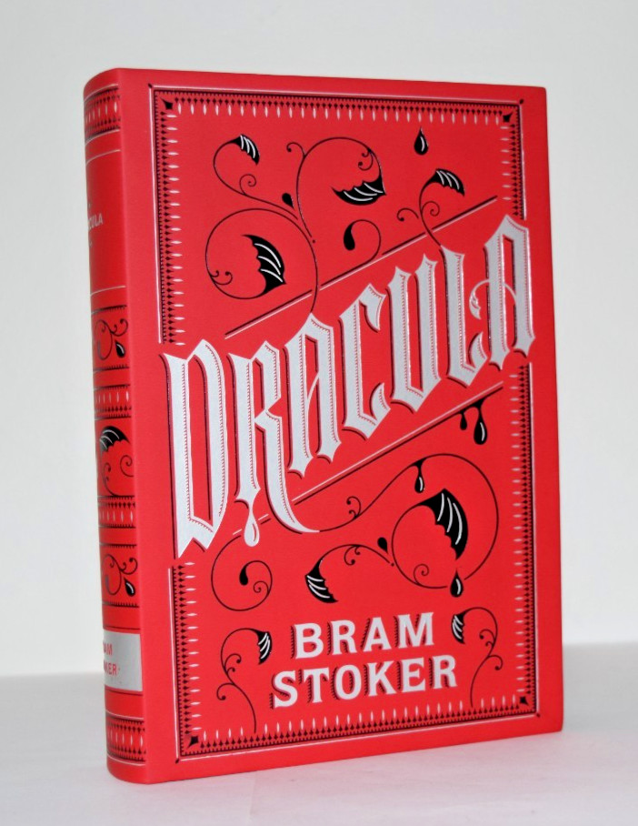 New Dracula by Bram Stoker Horror Soft Leather Bound Deluxe Collectible Classic