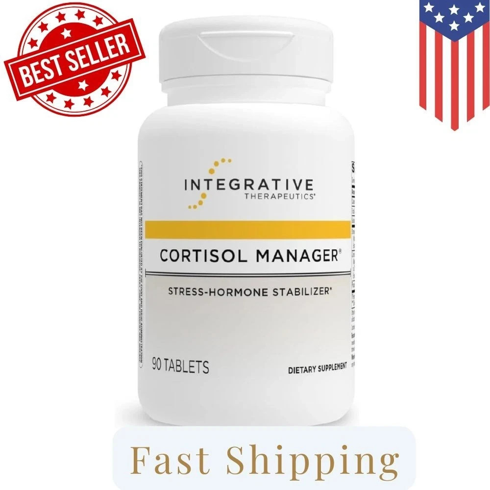 Integrative Therapeutics Cortisol Manager 90 Caps New And Sealed.