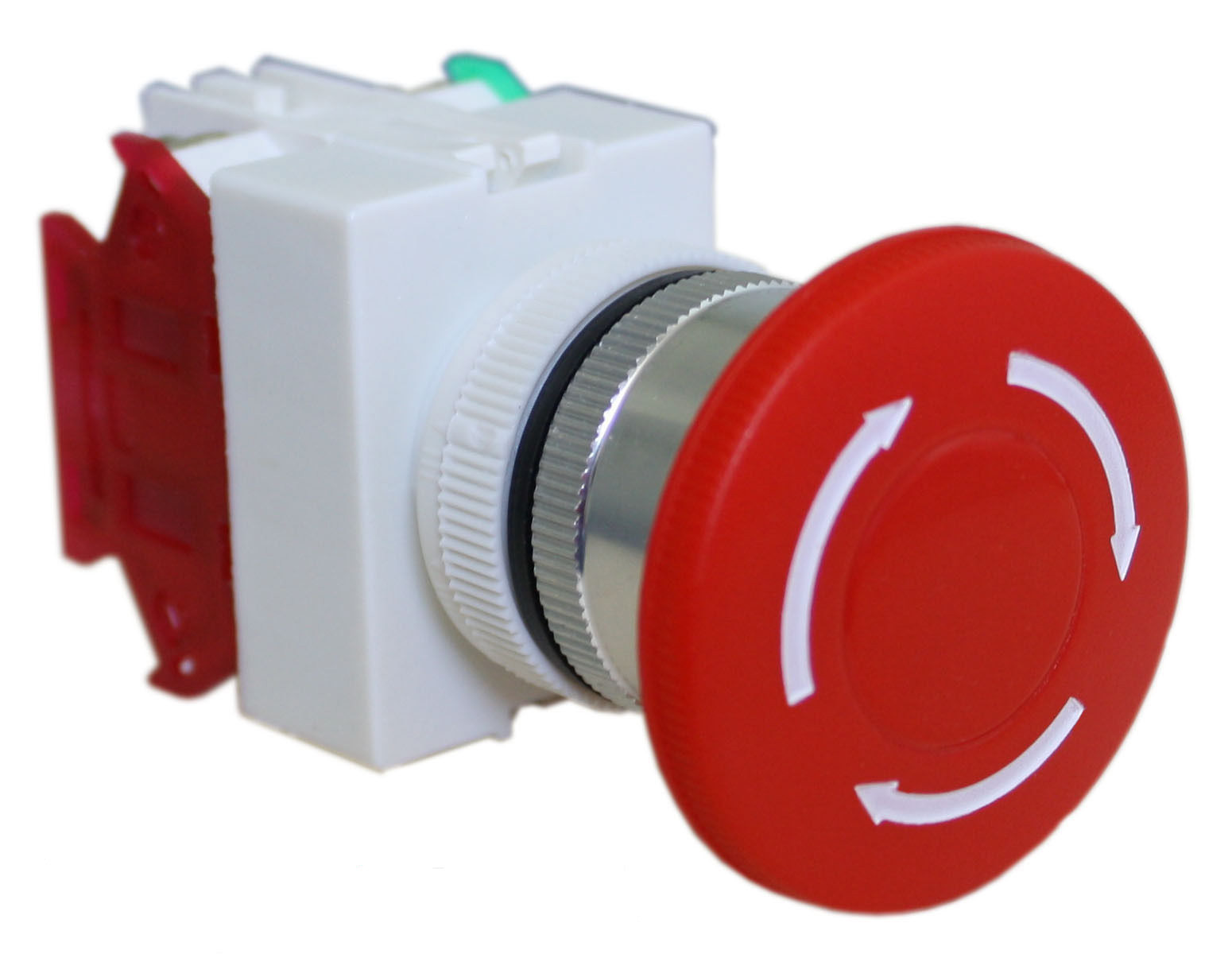 BRAND NEW 22mm Red Emergency Stop Switch Push Button, Mushroom Style E-Stop