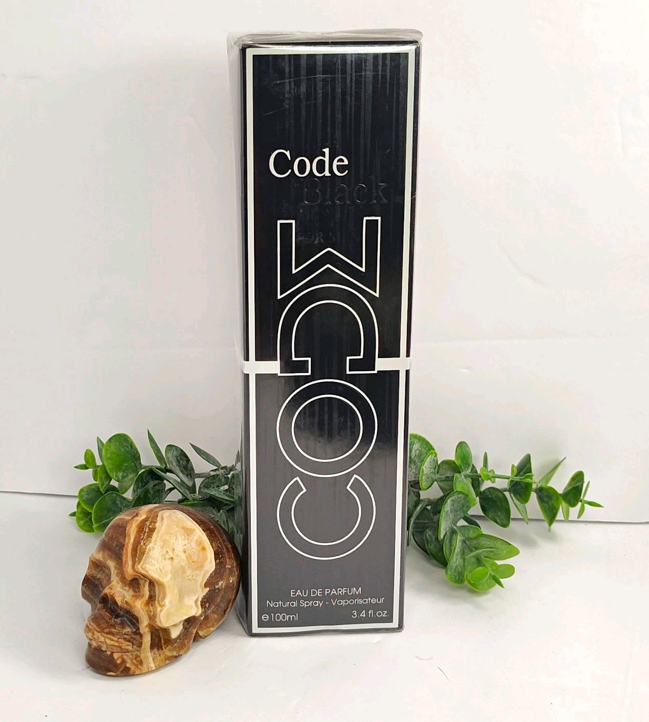 FC Fragrance Couture Code Black Eau de Parfum Spray 3.4 fl oz Regular Size